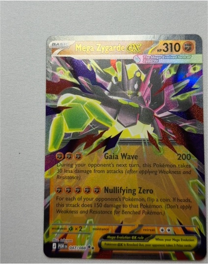 2020 Pokémon TCG Perfect Order #047 Mega Zygarde EX — front
