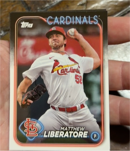 2024 Topps #584 Matthew Liberatore — front
