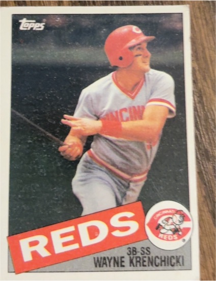 1985 Topps #468 Wayne Krenchicki — front