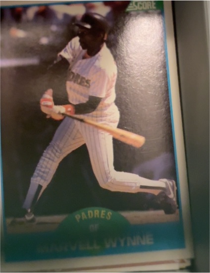 1989 Score #203 Marvell Wynne — front