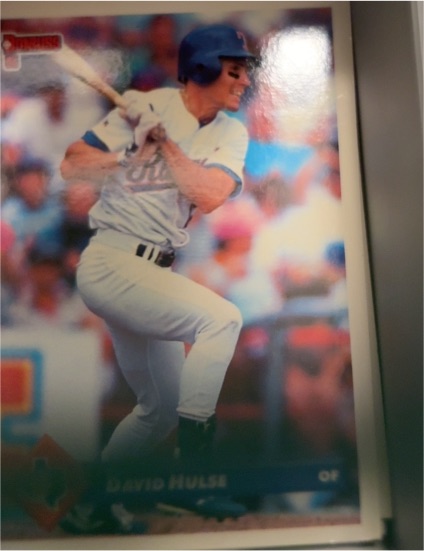 1993 Donruss #706 David Hulse — front