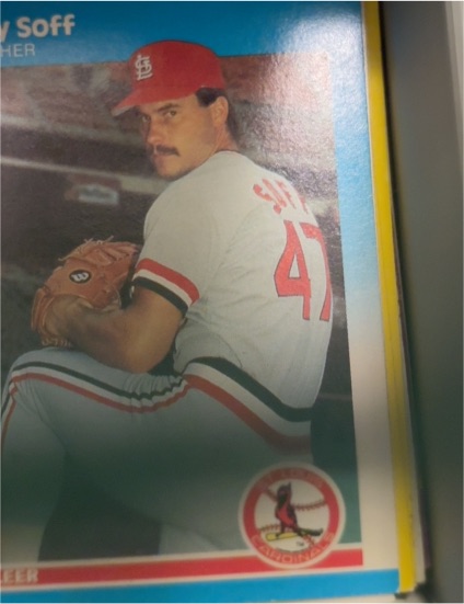 1987 Fleer #309 Ray Soff — front