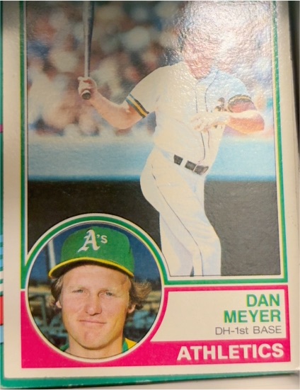 1983 Topps #208 Dan Meyer — front