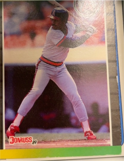1989 Donruss Baseball Card — front