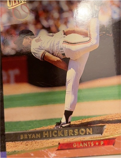 1993 Fleer Ultra #485 Bryan Hickerson — front