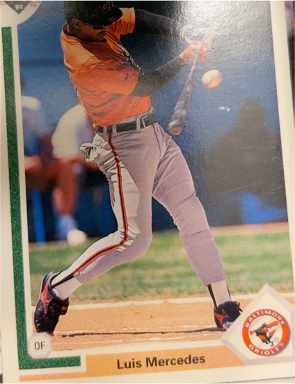 1991 Upper Deck #745 Luis Mercedes — front