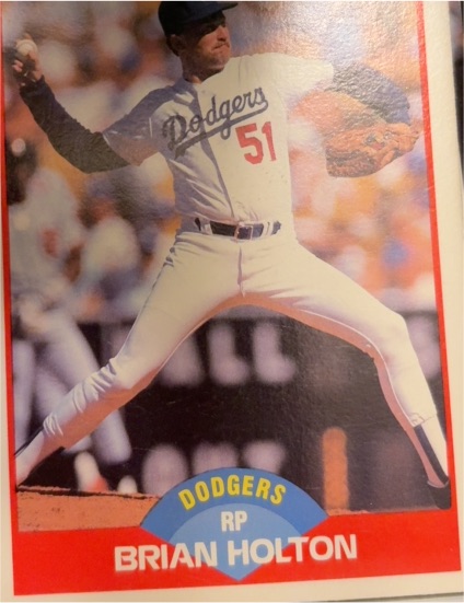 1989 Score #507 Brian Holton — front