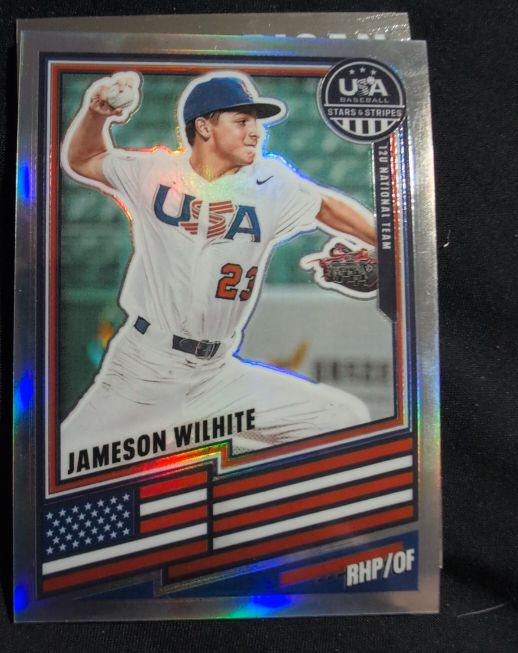 2026 Panini USA Baseball Stars & Stripes #96 Jameson Wilhite — front