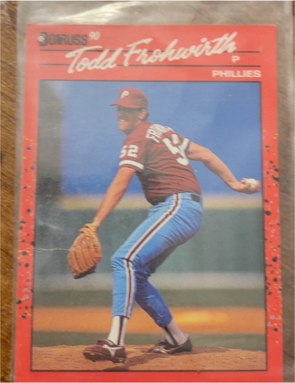 1990 Donruss #631 Todd Frohwirth — front