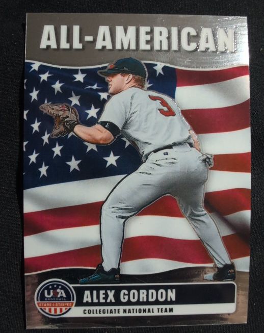 2026 Panini Stars & Stripes Prizm #3 Alex Gordon — front