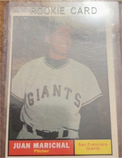 1961 Topps #417 Juan Marichal — front