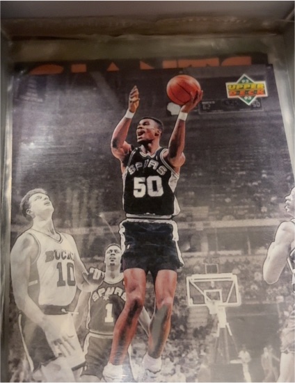 1997-98 Upper Deck #291 David Robinson — front