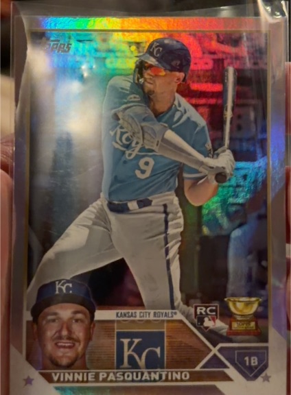 2023 Topps Chrome #119 Vinnie Pasquantino — front