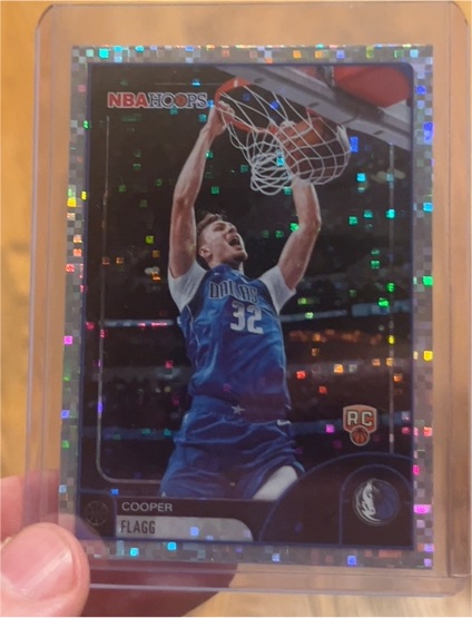 2025-26 Topps NBA Hoops #35 Cooper Flagg — front