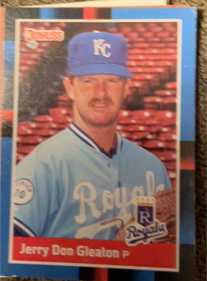 1988 Donruss #547 Jerry Don Gleaton — front