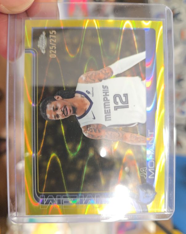 2025-26 Topps Chrome #158 Ja Morant — front