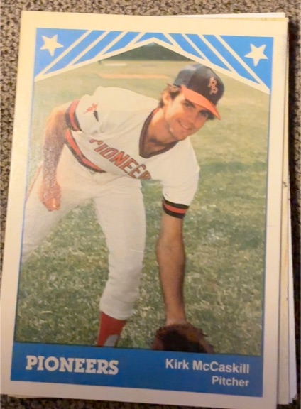 1983 TCMA Redwood Pioneers #19 Kirk McCaskill — front