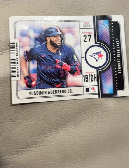 2026 Topps Series 1 Big Ticket Players #BTP-17 Vladimir Guerrero Jr. — front