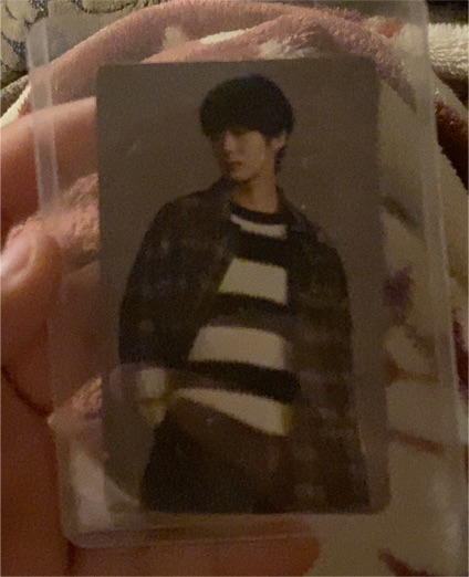 BTS Jimin Photocard — front