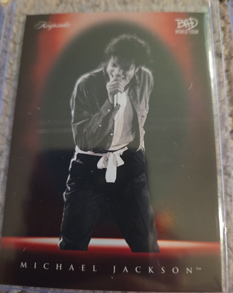 2026 Keepsake #35 Michael Jackson Bad World Tour — front