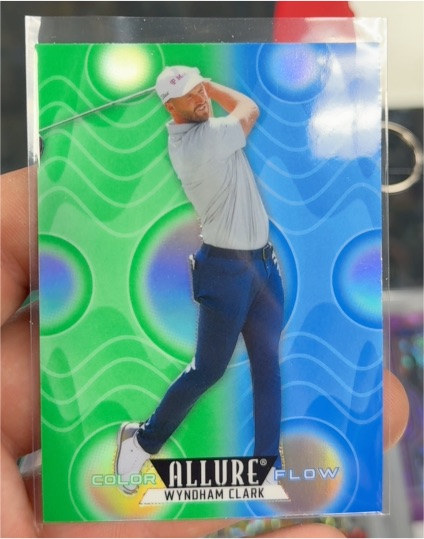 2026 Upper Deck Allure Golf #CF-27 Wyndham Clark — front