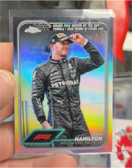 2024 Topps Chrome Formula 1 #165 Lewis Hamilton — front