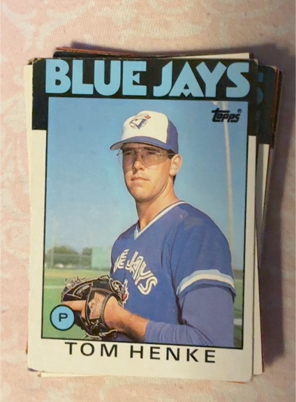 1986 Topps #333 Tom Henke — front