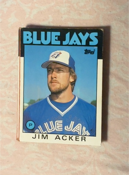 1986 Topps #569 Jim Acker — front