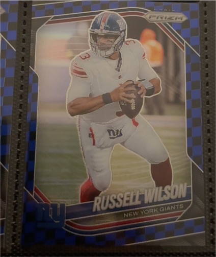 2025 Panini Prizm #202 Russell Wilson — front