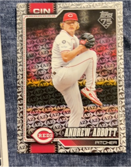 2026 Topps #218 Andrew Abbott — front