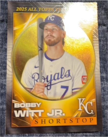 2026 Topps Series 1 #ATT-5 Bobby Witt Jr. — front