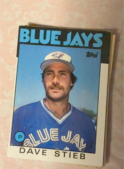 1986 Topps #650 Dave Stieb — front
