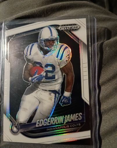 2025 Panini Prizm Black #70 Edgerrin James — front