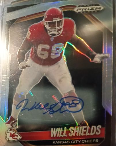 2025 Panini Prizm Black #75 Will Shields — front