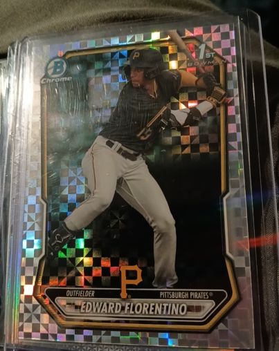 2026 Bowman Chrome #BCP-82 Edward Florentino — front
