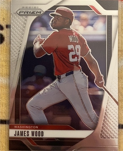 2025 Panini Prizm #38 James Wood — front