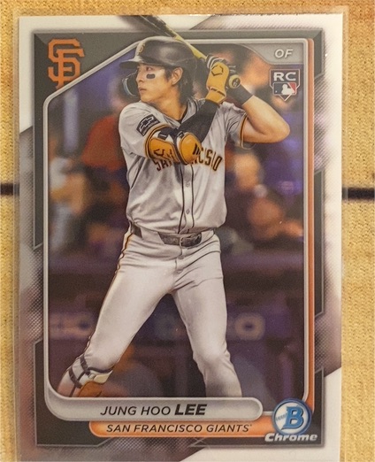 2024 Bowman Chrome #67 Jung Hoo Lee — front