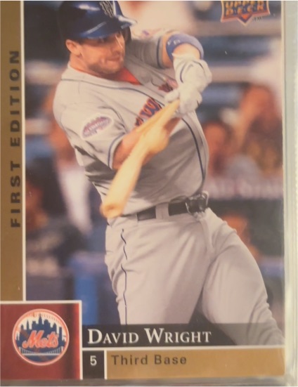 2009 Upper Deck First Edition #188 David Wright — front
