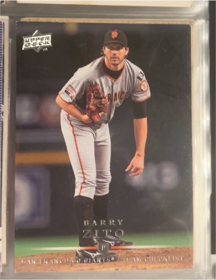 2008 Upper Deck #762 Barry Zito — front