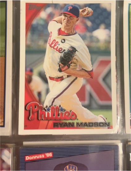 2010 Topps #655 Ryan Madson — front