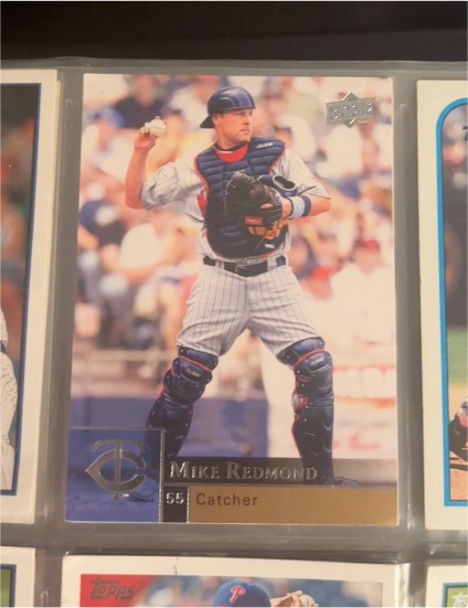 2009 Upper Deck #744 Mike Redmond — front