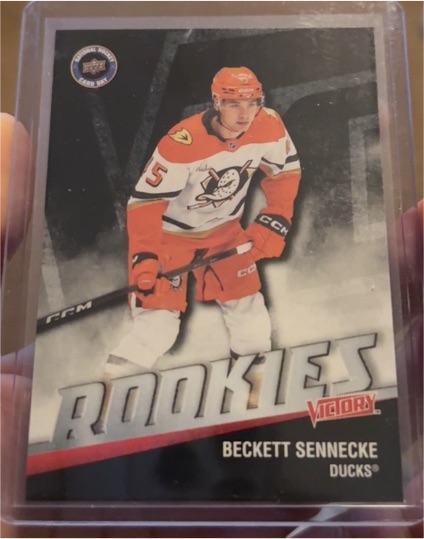 2026 Upper Deck Victory #V-11 Beckett Sennecke — front