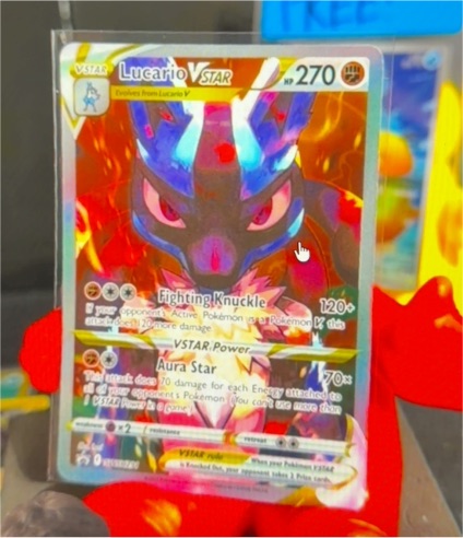 2023 Pokémon SWSH #SWSH291 Lucario VSTAR — front