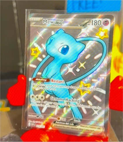 2023 Pokémon SV: Paldean Fates #216 Mew EX — front