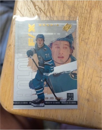2024-25 Upper Deck SPx Holoview F/X Rookies #HV-48 Macklin Celebrini — front