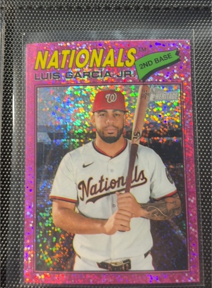 2026 Topps Heritage #43 Luis Garcia Jr. — front