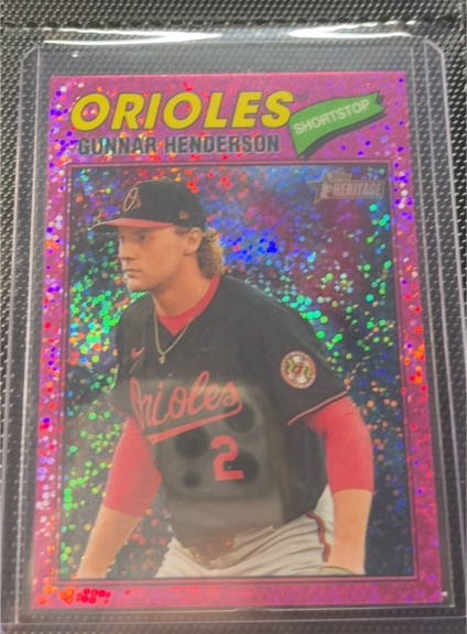 2026 Topps Heritage #287 Gunnar Henderson — front