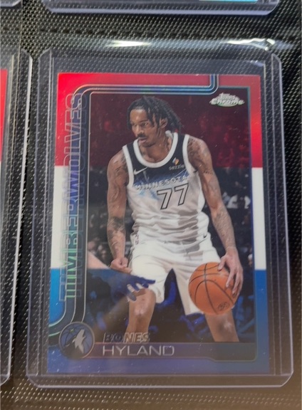 2025-26 Topps Chrome #90 Bones Hyland — front