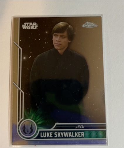 2023 Topps Chrome Star Wars #87 Luke Skywalker Jedi — front