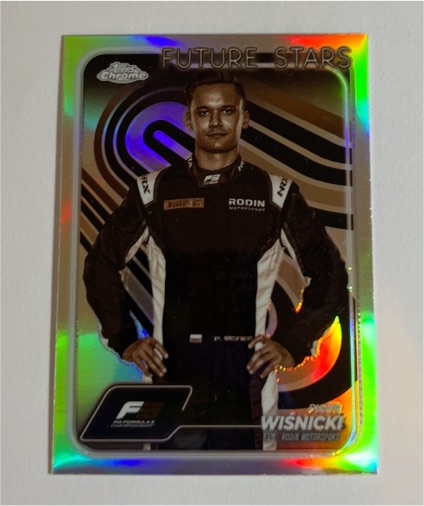 2024 Topps Chrome Formula 1 #72 Piotr Wisnicki — front